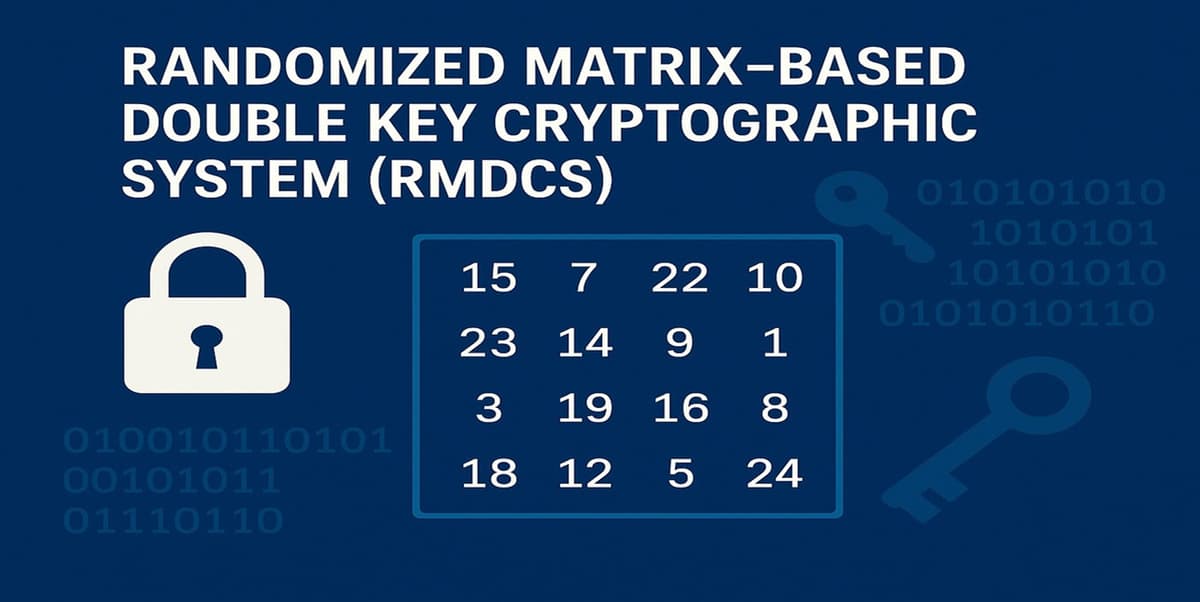 Screenshot of RMDCS – Quantum-Resistant Cryptographic System